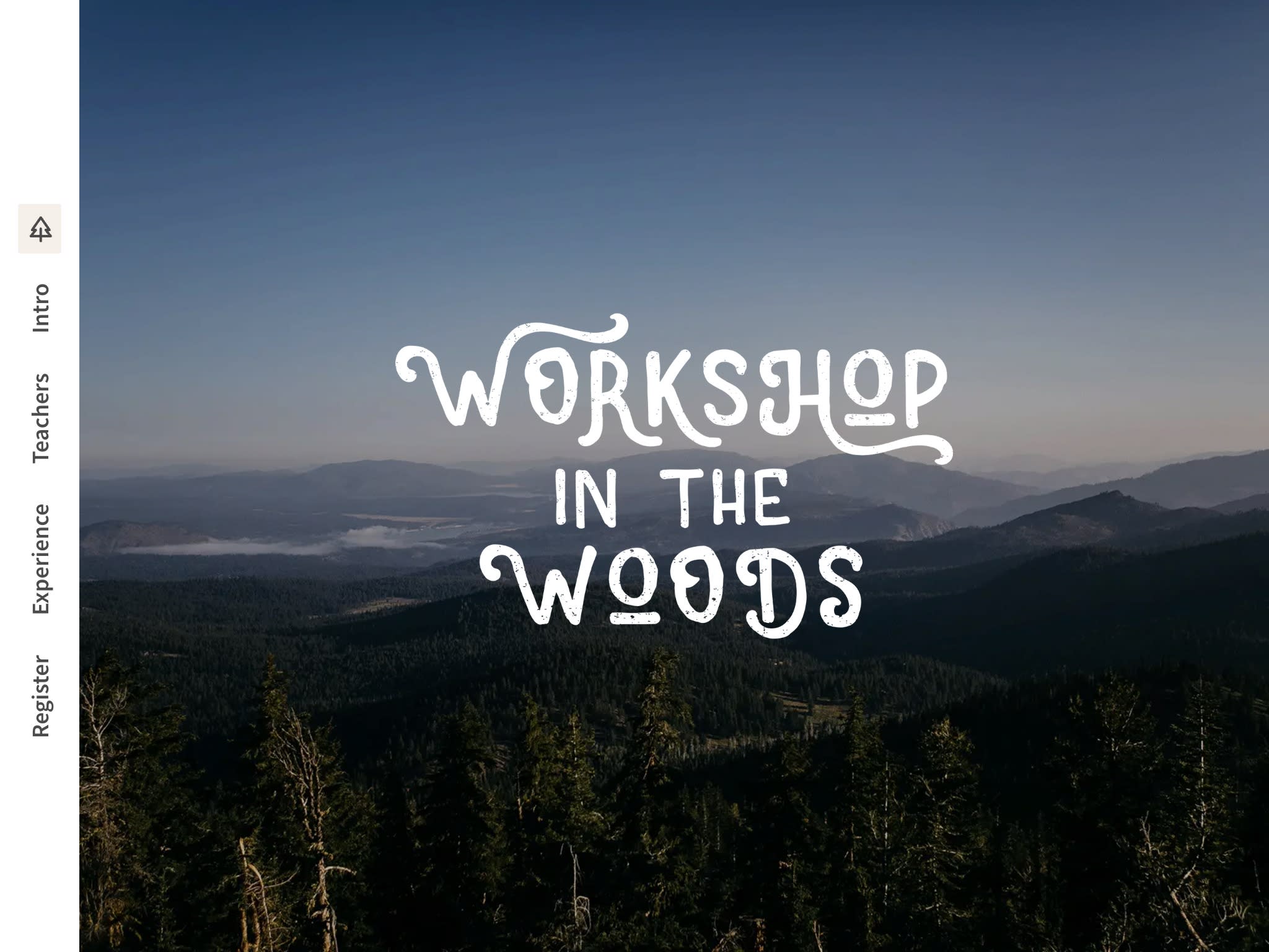 Workshop In The Woods