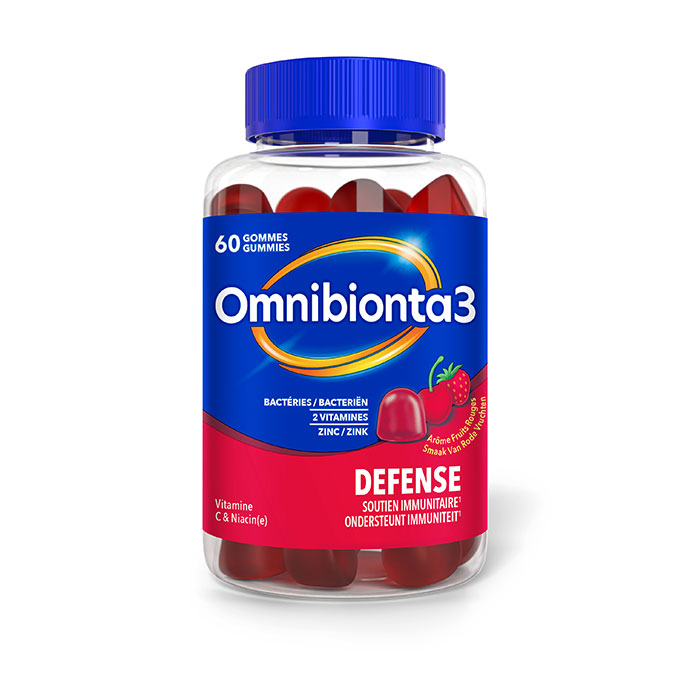 Omnibionta3 Defense Gommes packaging