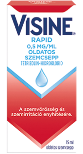 VISINE Rapid 0,5 mg/ml oldatos szemcsepp