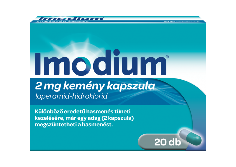 IMODIUM® 2 mg kemény kapszula kapszula