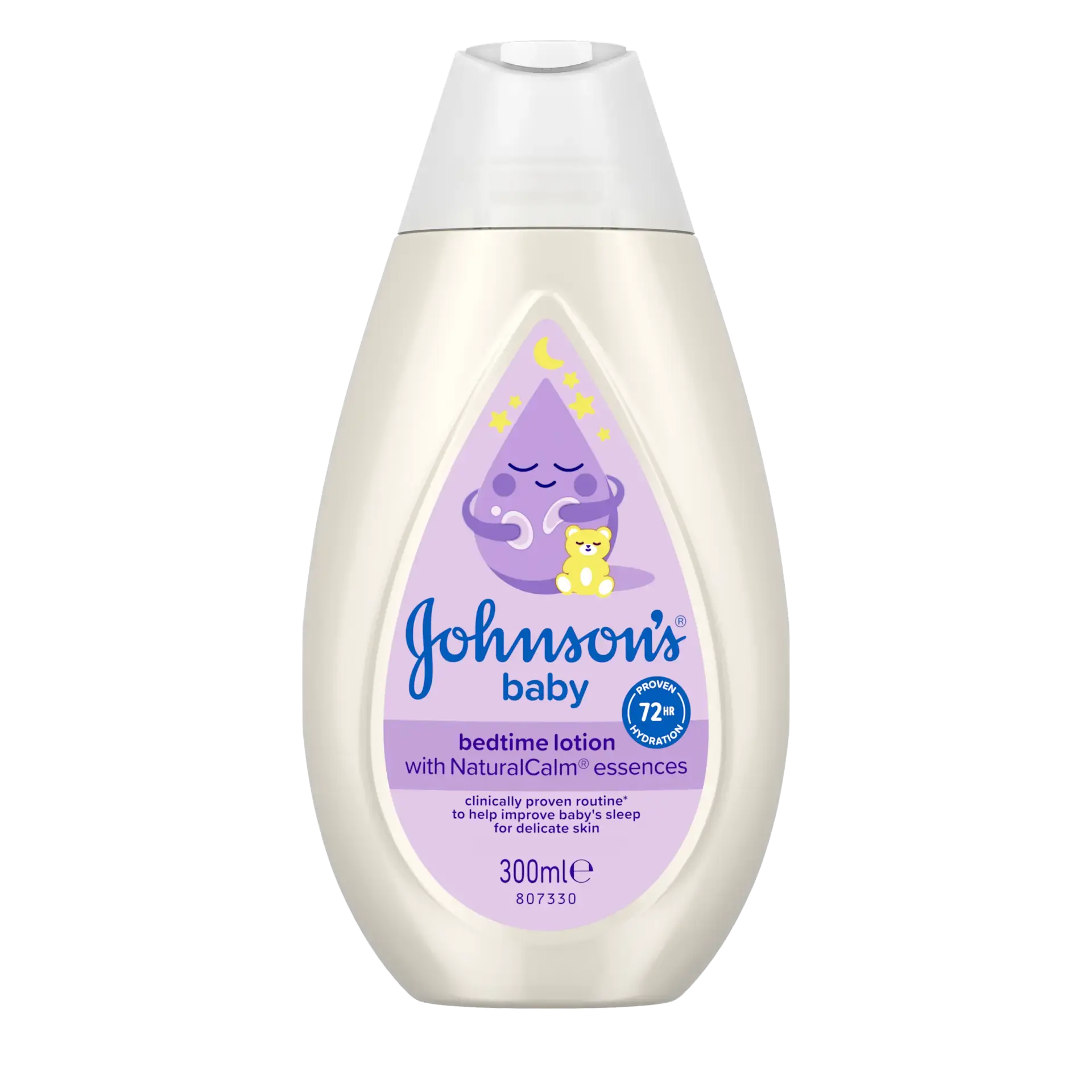 Johnson’s® Bedtime® baby lotion and moisture wash