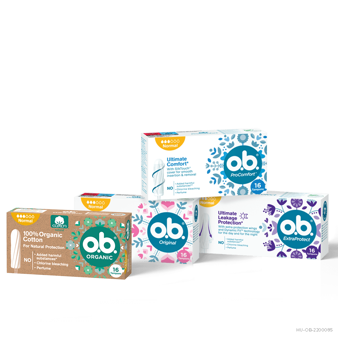 o.b.® Tampons Produktlinie