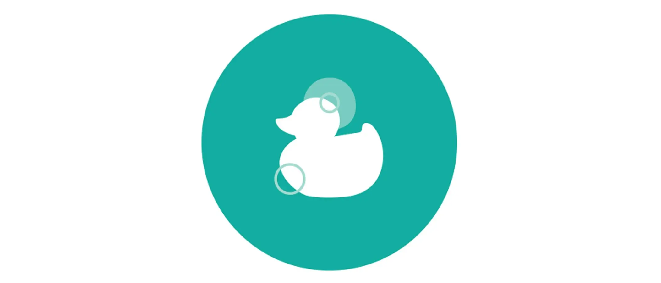 newborn bath duck icon 