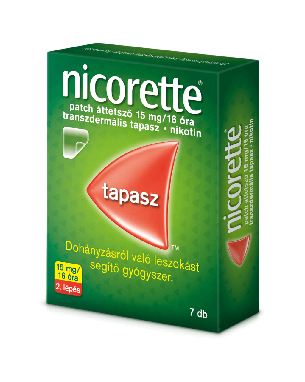 NICORETTE® patch áttetsző transzdermális tapaszok image 3