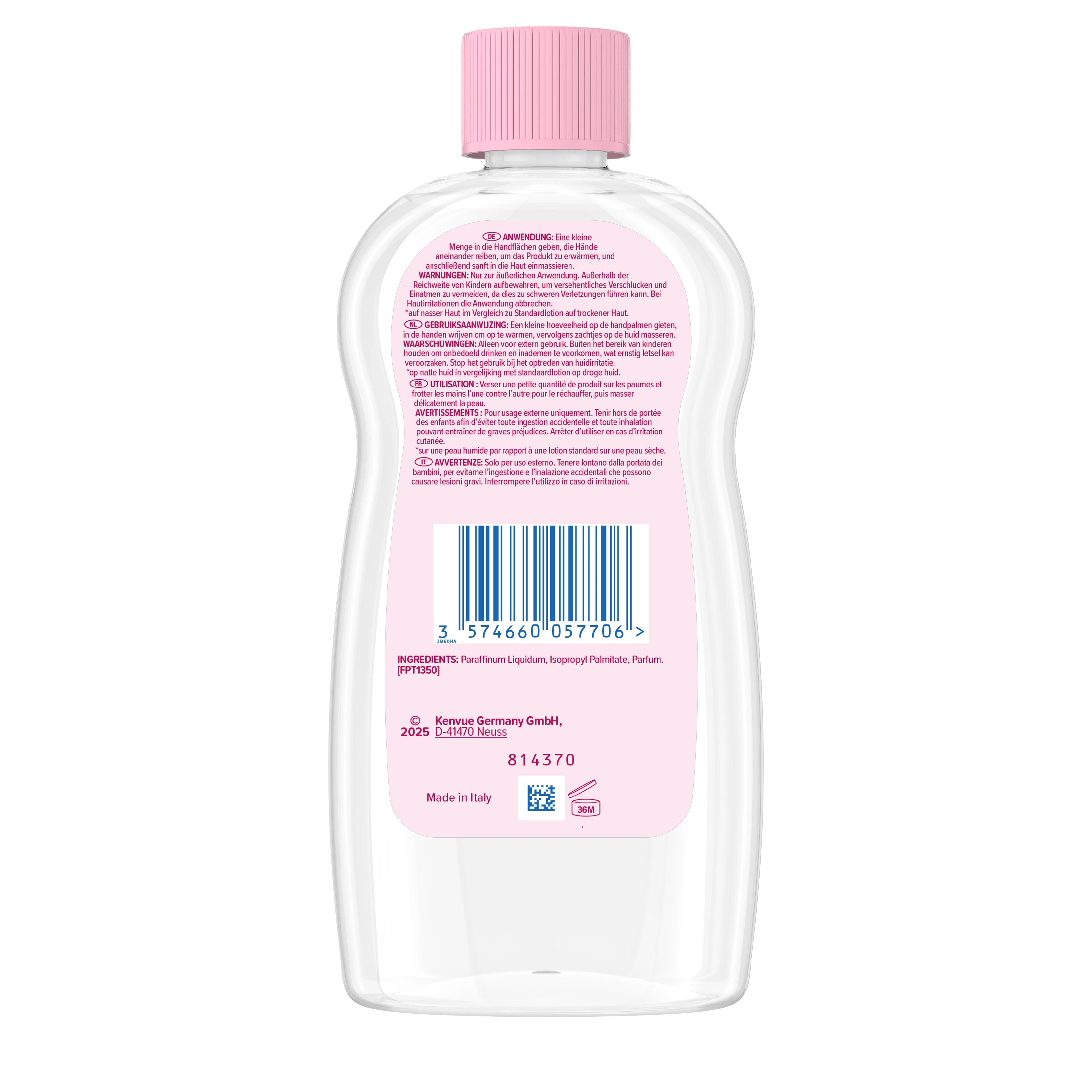 Pink babaolaj 200ml