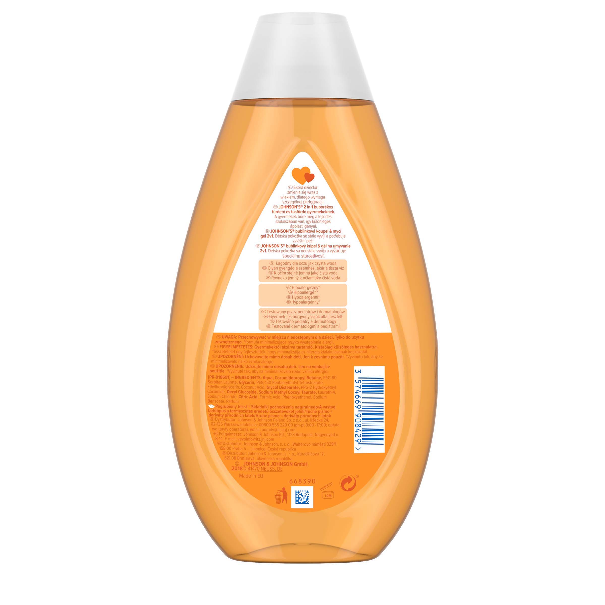 Buborekos 2in1 tusfur 500ml