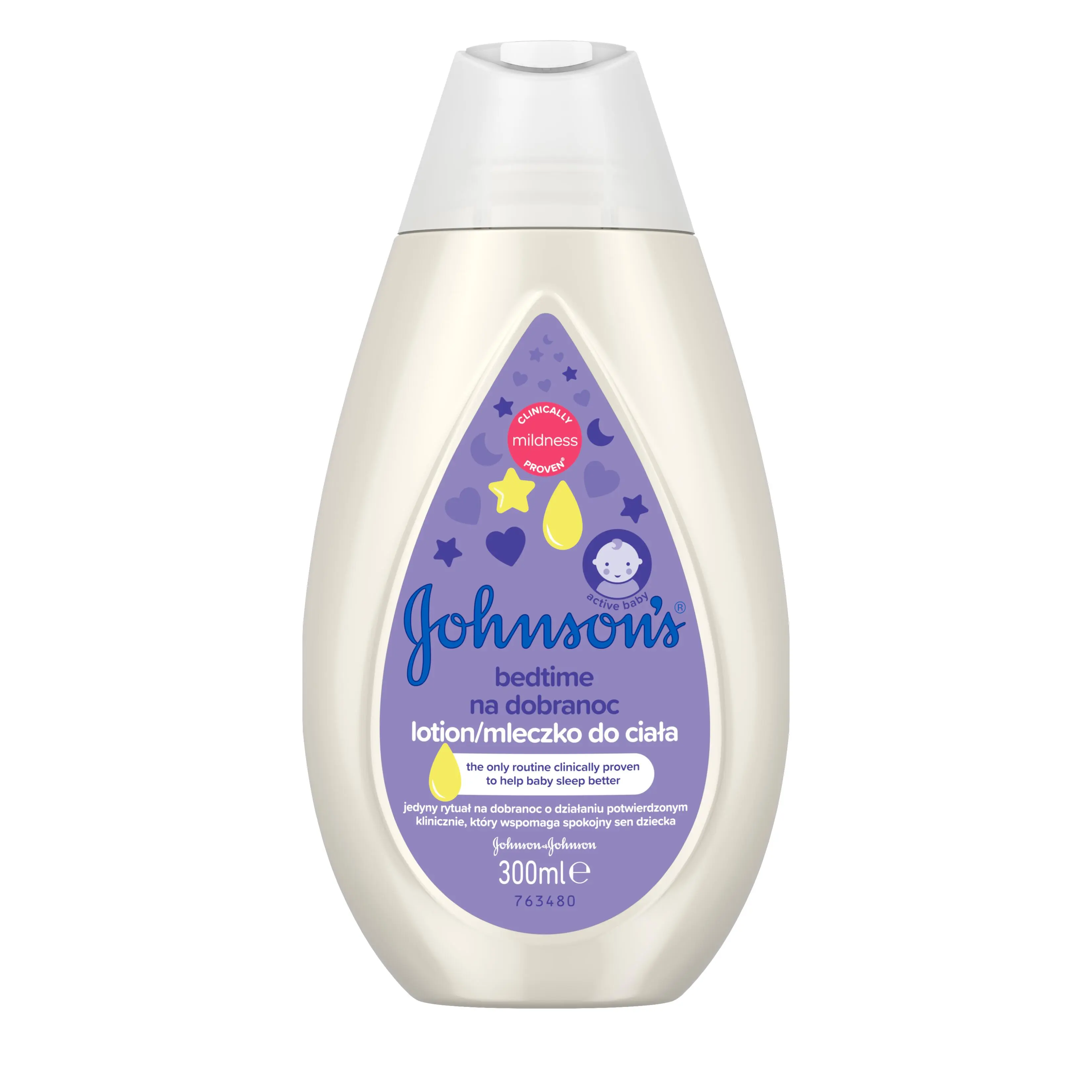 Johnson’s® Bedtime® baby lotion and moisture wash