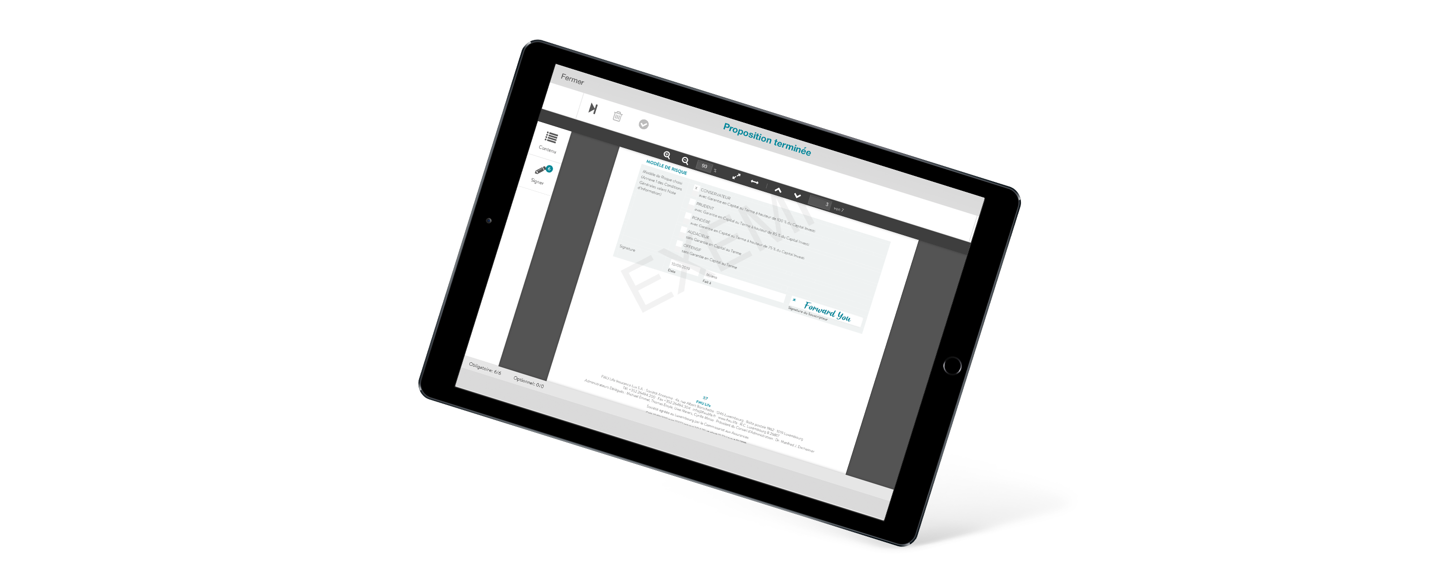 Filos iPad Application Finalized - ipad filos desktop english1
