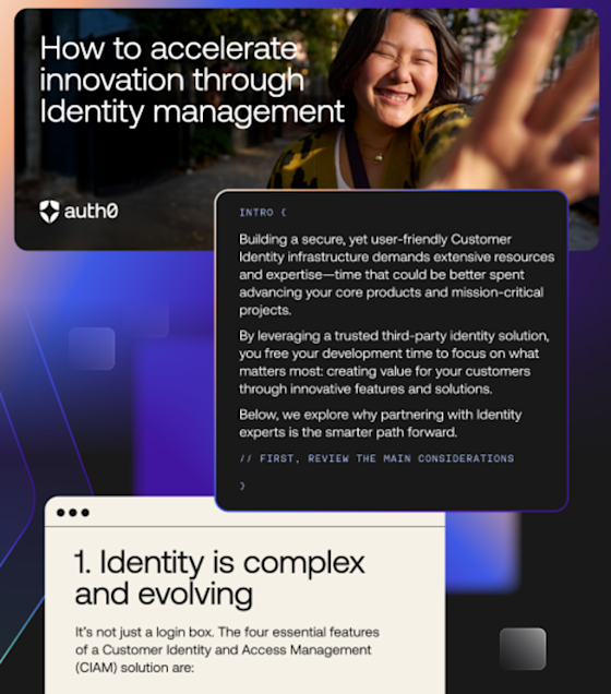 Accelerate Innovation through Identity Management