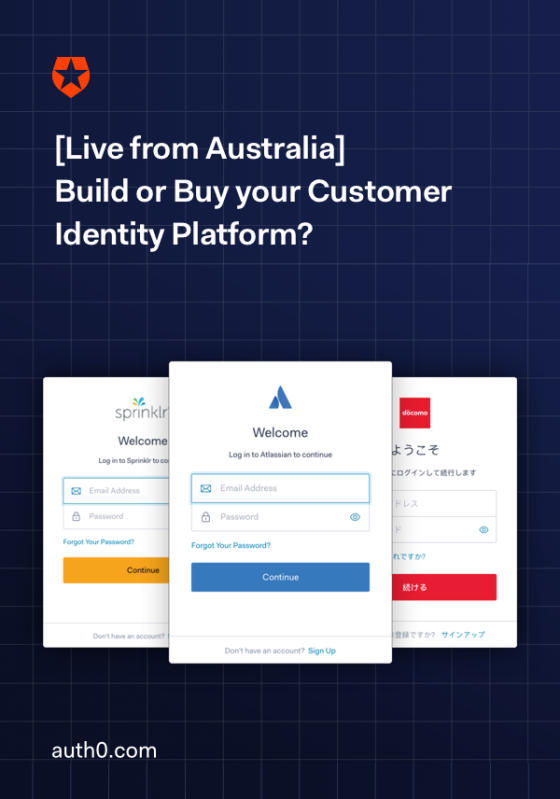  Build or Buy a Customer Identity Platform?