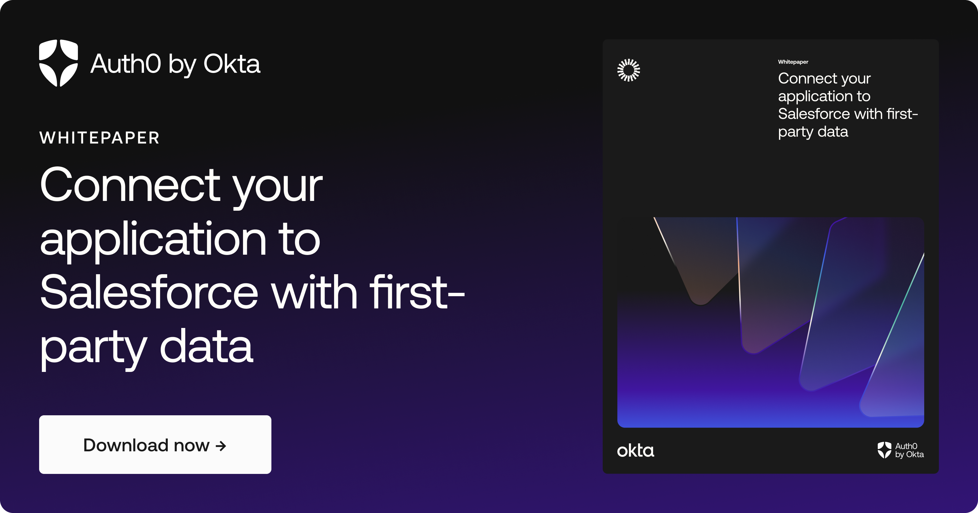 Auth0 | Connect your application to Salesforce with first-party data