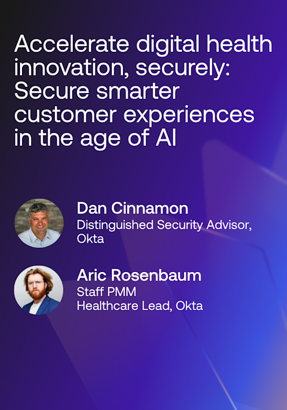 Webinar: Accelerate digital health innovation, securely