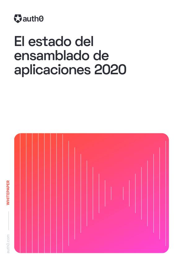 El Estado del ensamblado de aplicaciones 2020