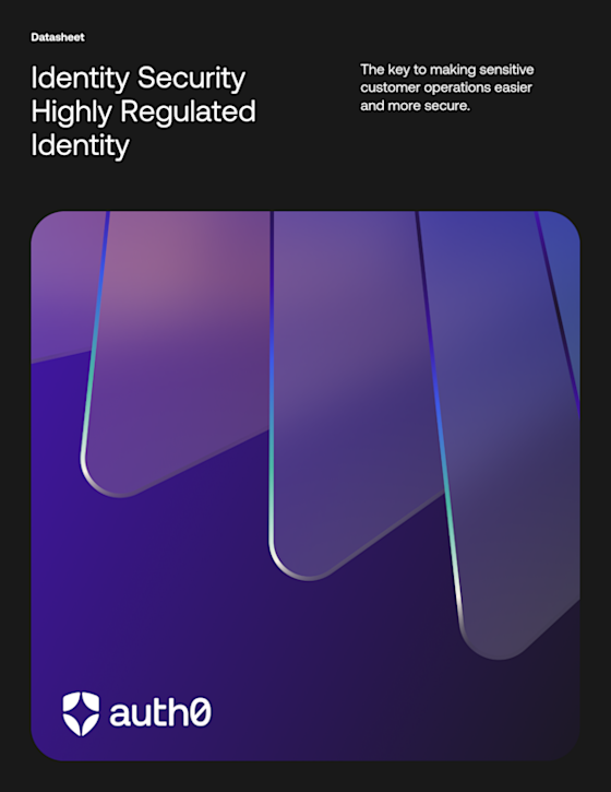 Identity Security HRI Datasheet