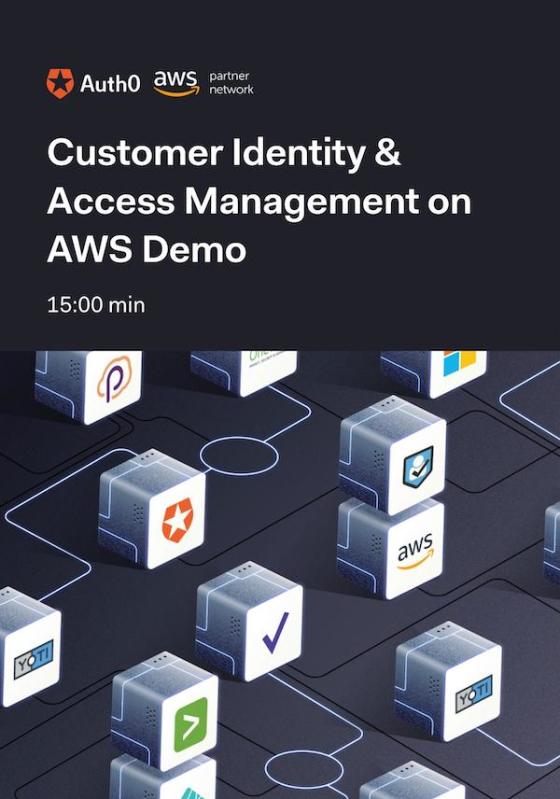 Auth0 Customer Identity and Access Management (CIAM) on AWS Demo Video