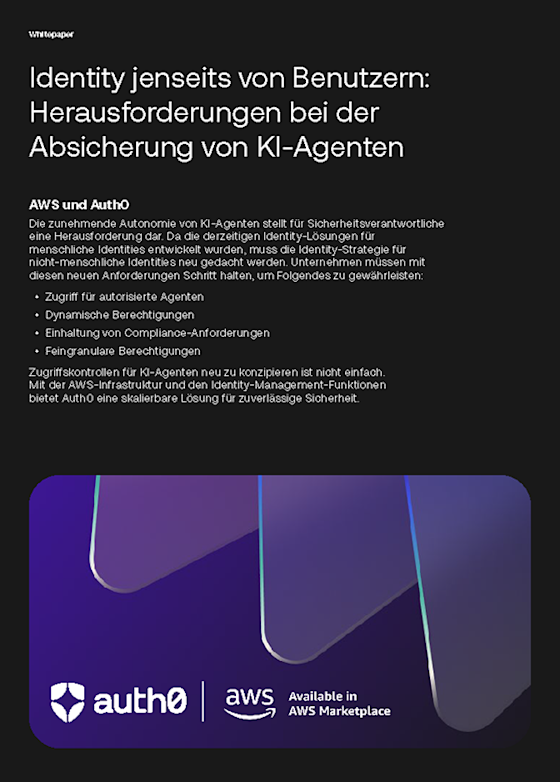 Identity jenseits von Benutzern: Herausforderungen bei der Absicherung von KI-Agenten