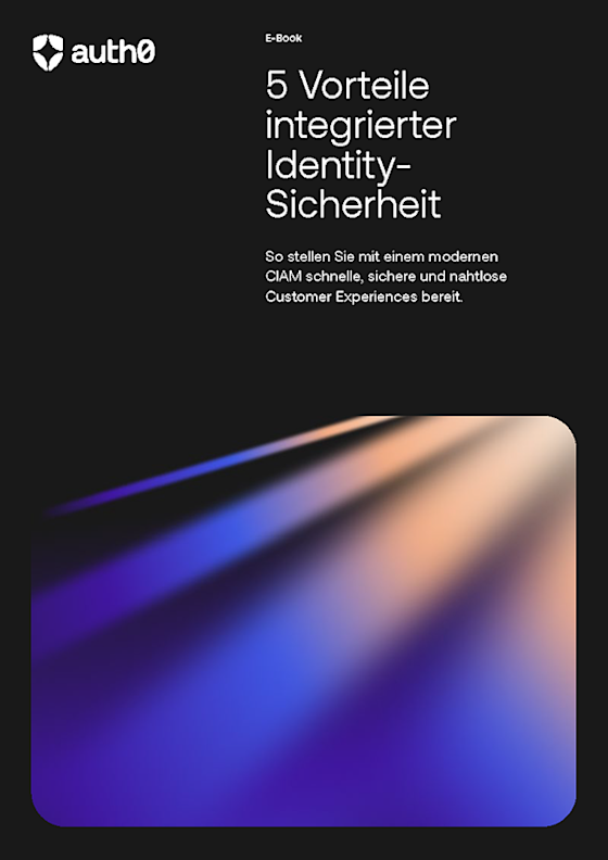 5 Vorteile integrierter Identity-Sicherheit