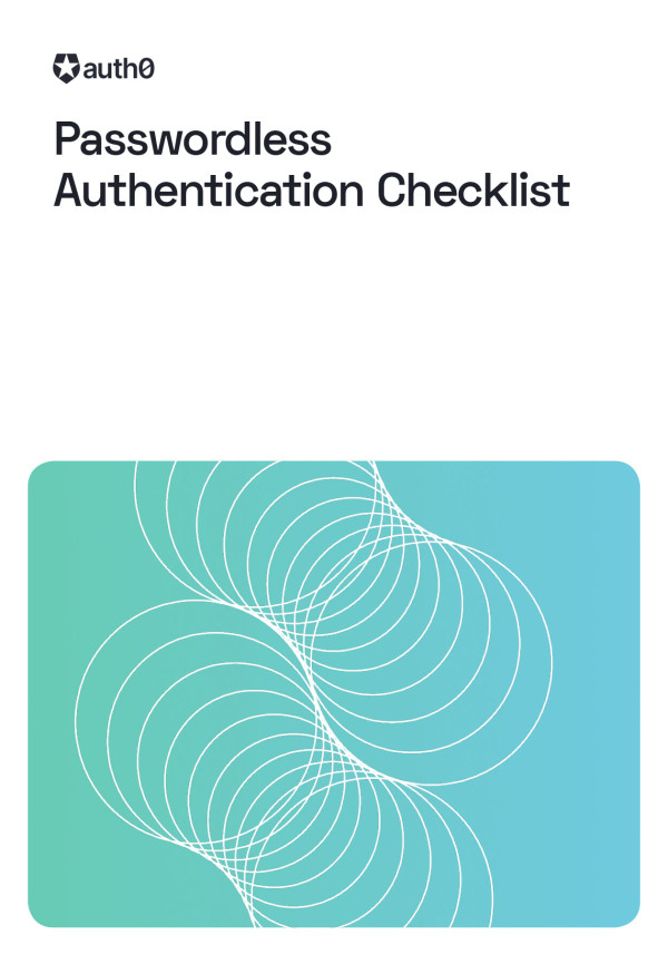 Passwordless Authentication Checklist
