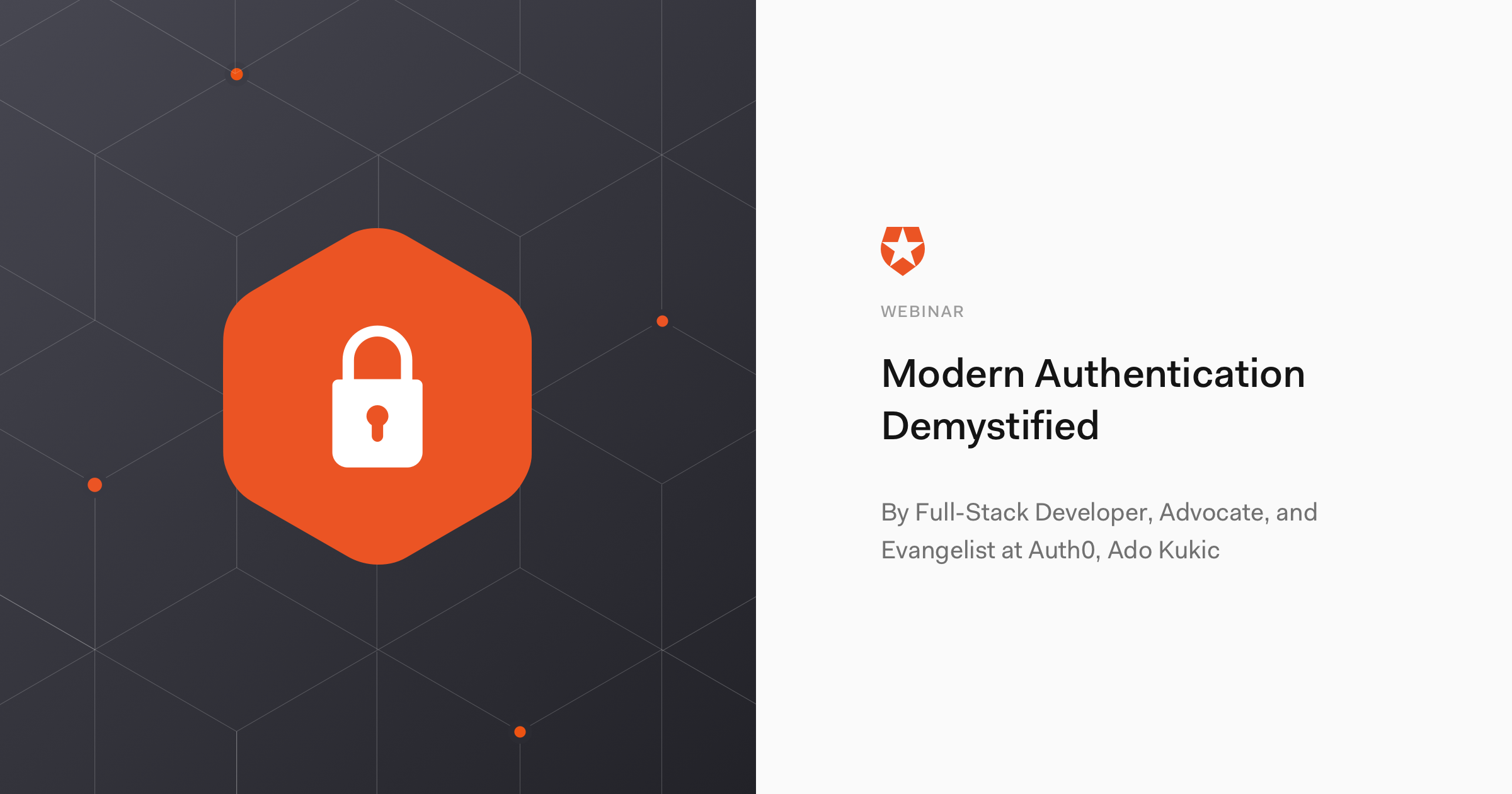 Auth0 | Modern Authentication Demystified