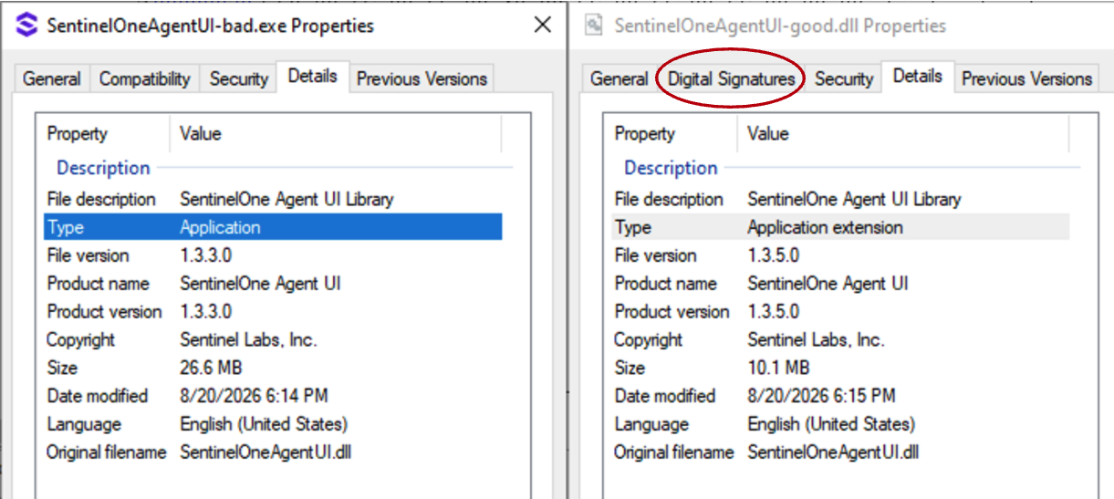 metadata comparison