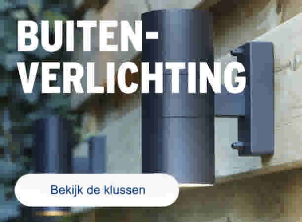 Buitenverlichting aansluiten