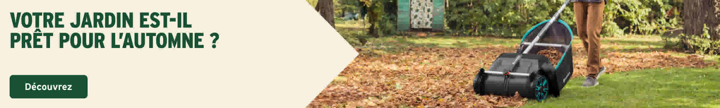 VOTRE JARDIN EST-IL PRÊT POUR L’AUTOMNE ?