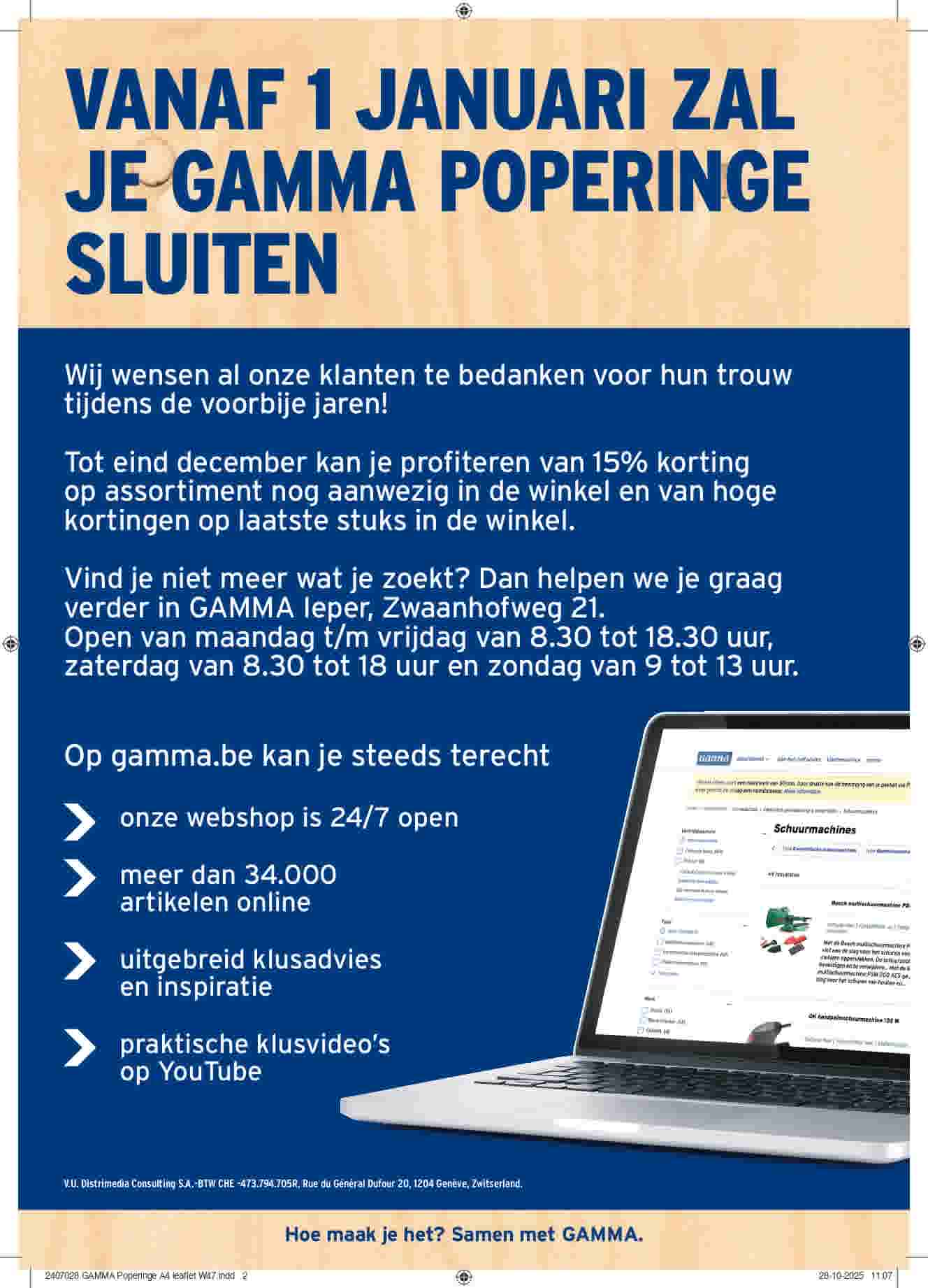 Poperinge uitverkoop