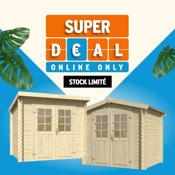 Super deal - Abri de jardin Indy ou Iris