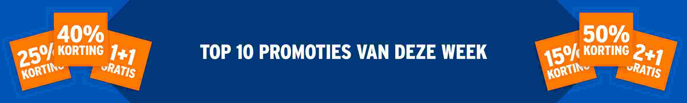 Top 10 promoties van deze week