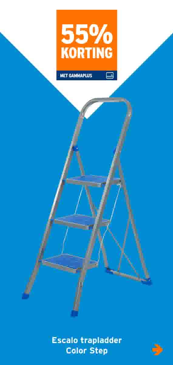55% korting Escalo trapladder Color Step