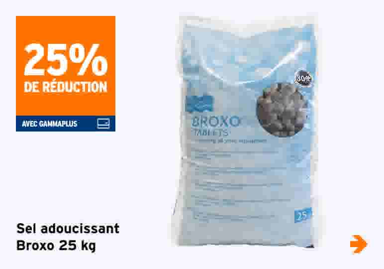 Sel adoucissant Broxo 25 kg