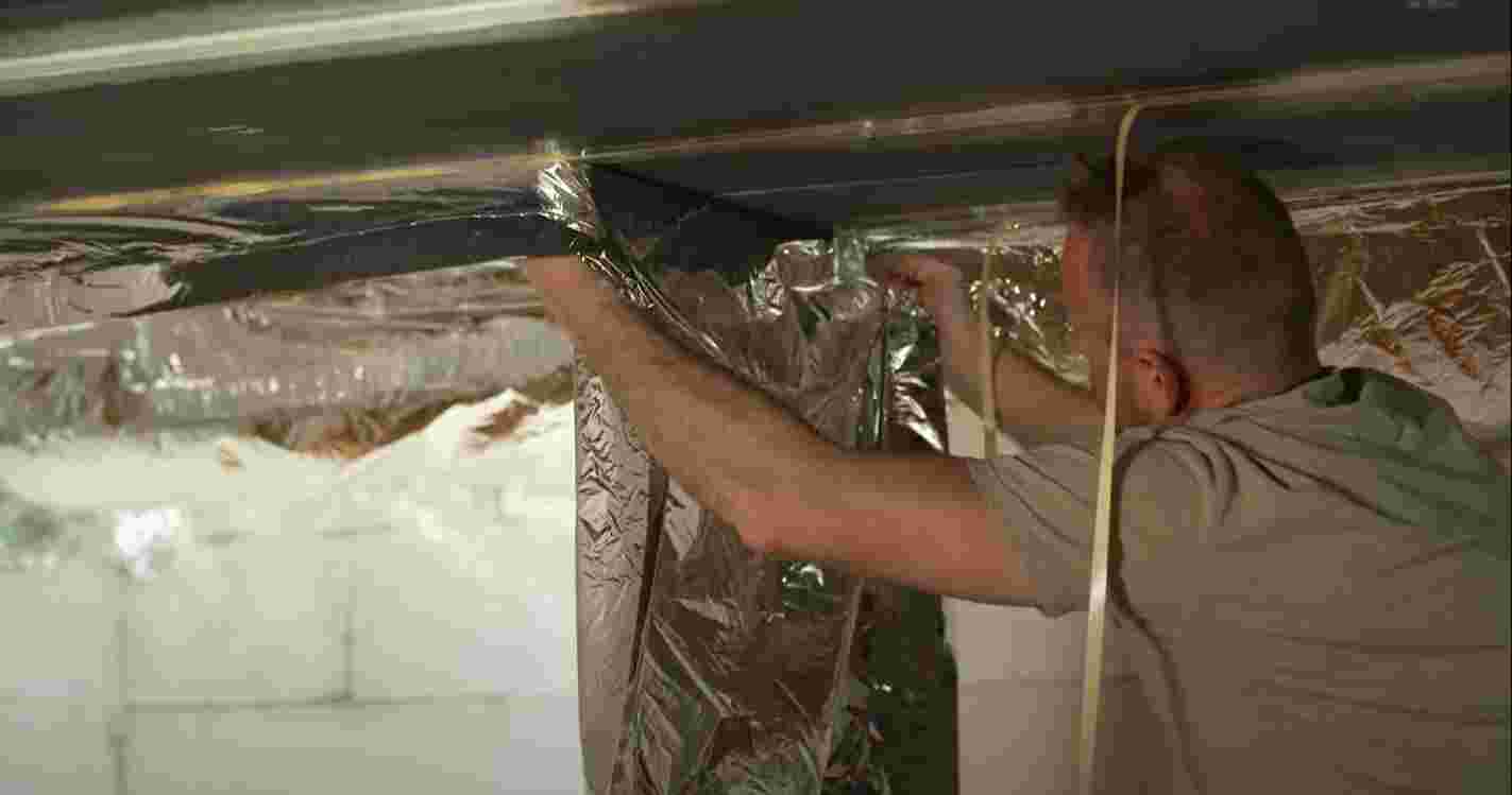 Thermokussens plaatsen