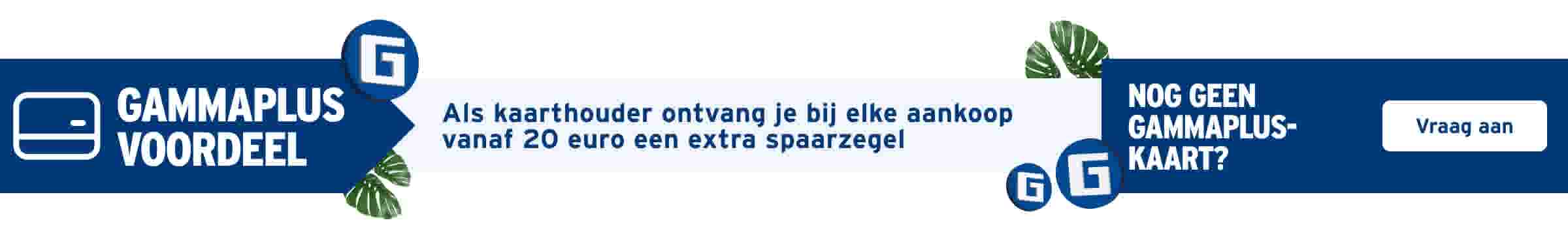 GAMMAplus voordeel
