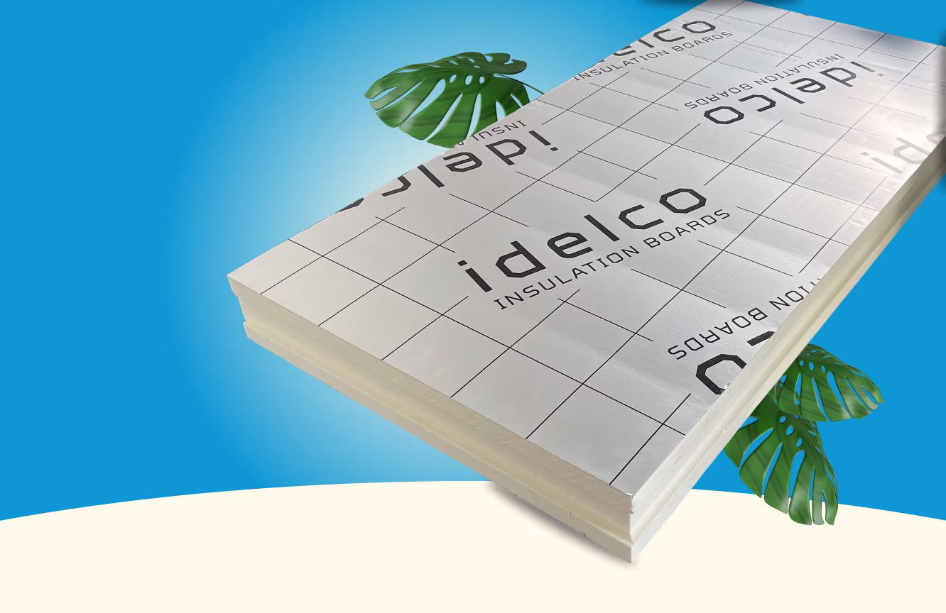 2+1 gratis Idelco PIR isolatieplaat dikte 10 cm