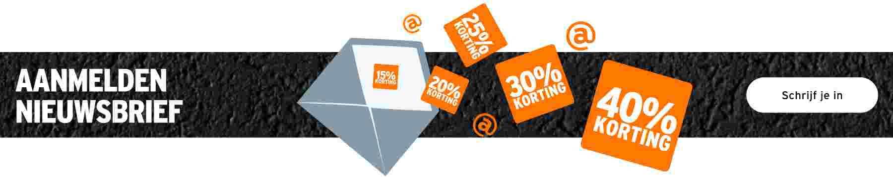 Aanmelden nieuwsbrief