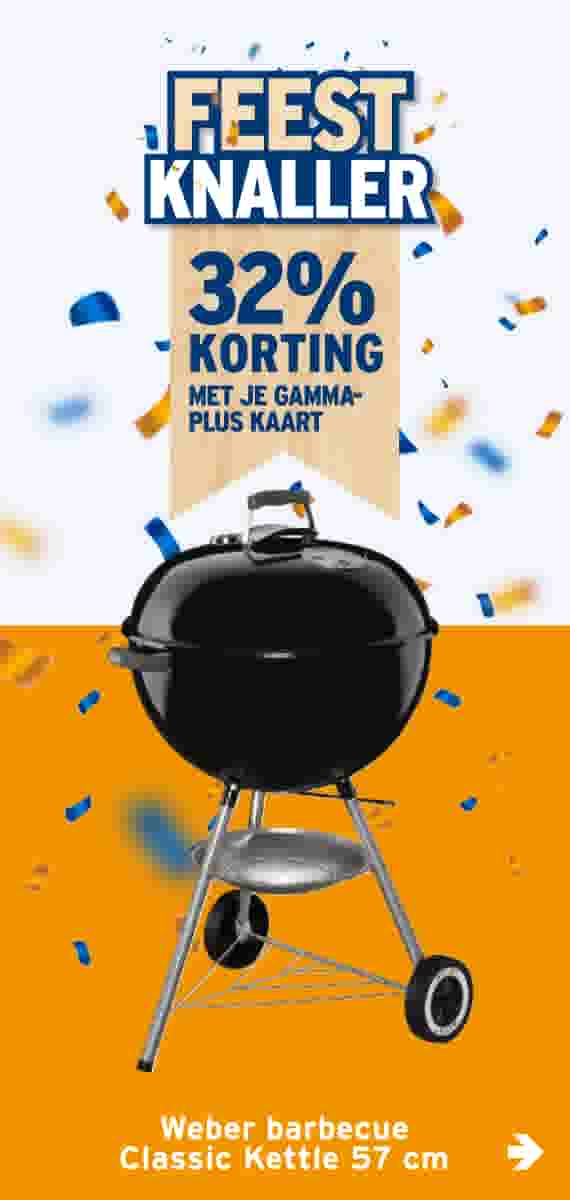 32% korting Weber barbecue Classic Kettle 57 cm