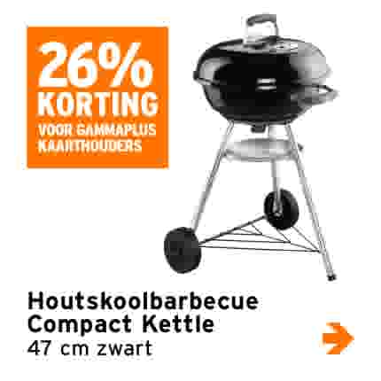 Weber houtskoolbarbecue  Compact Kettle 47 cm