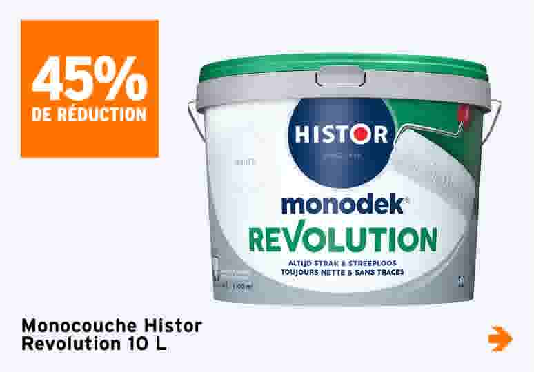 45% de réduction Monocouche Histor Revolution 10 L