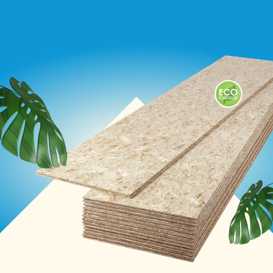 26% korting OSB3 constructieplaat dikte 15 mm