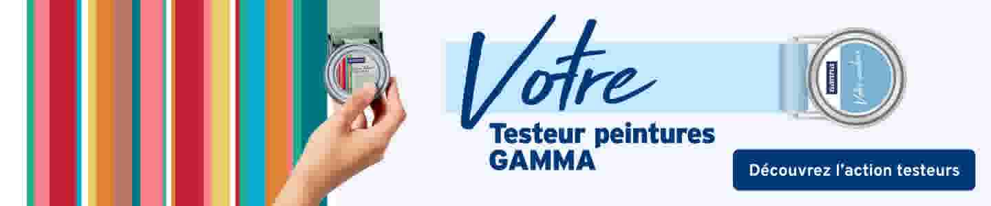 L'action testeurs GAMMA