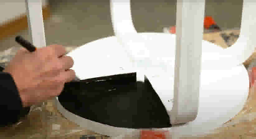 Krijtverf schilderen