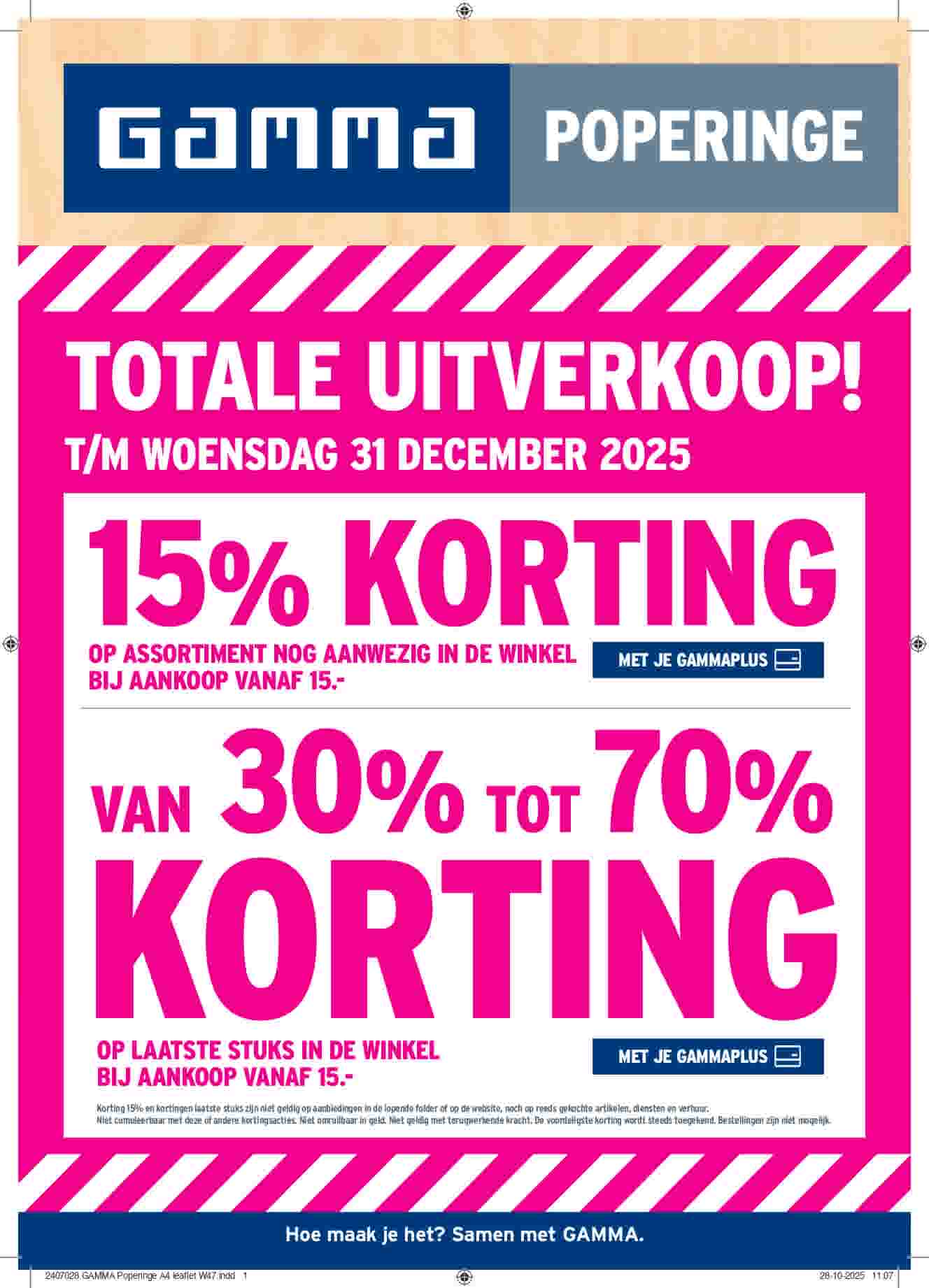 Poperinge uitverkoop
