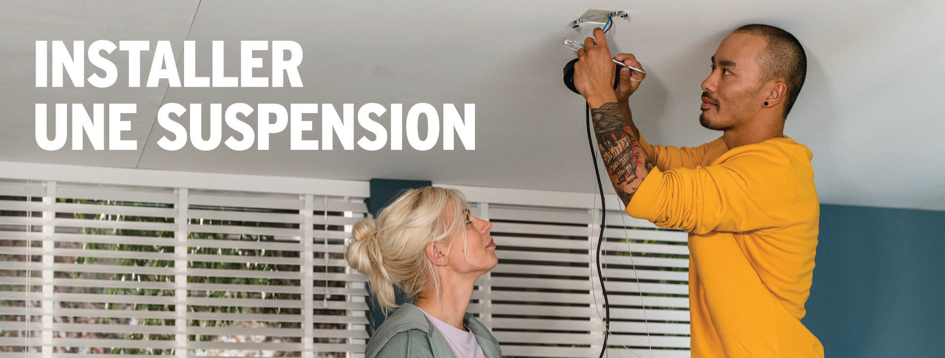 Installer une suspension? Suivez notre tuto GAMMA