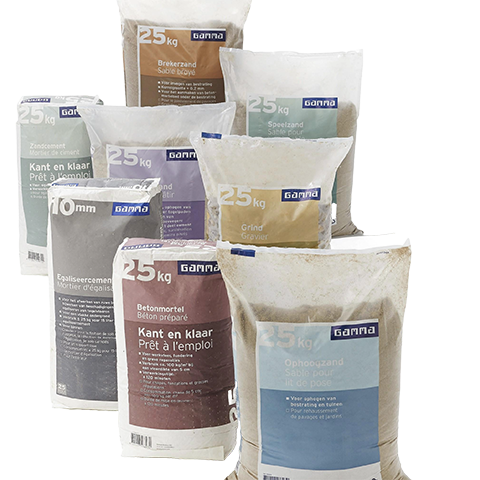 Matériaux, agrégats & sables