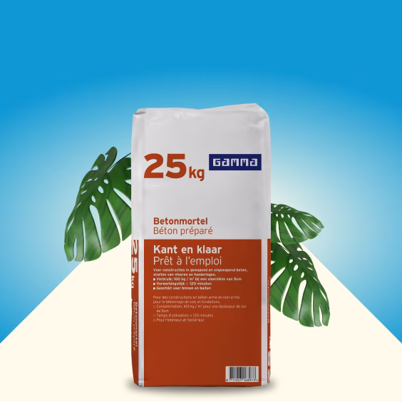 28% korting GAMMA betonmortel 25 kg