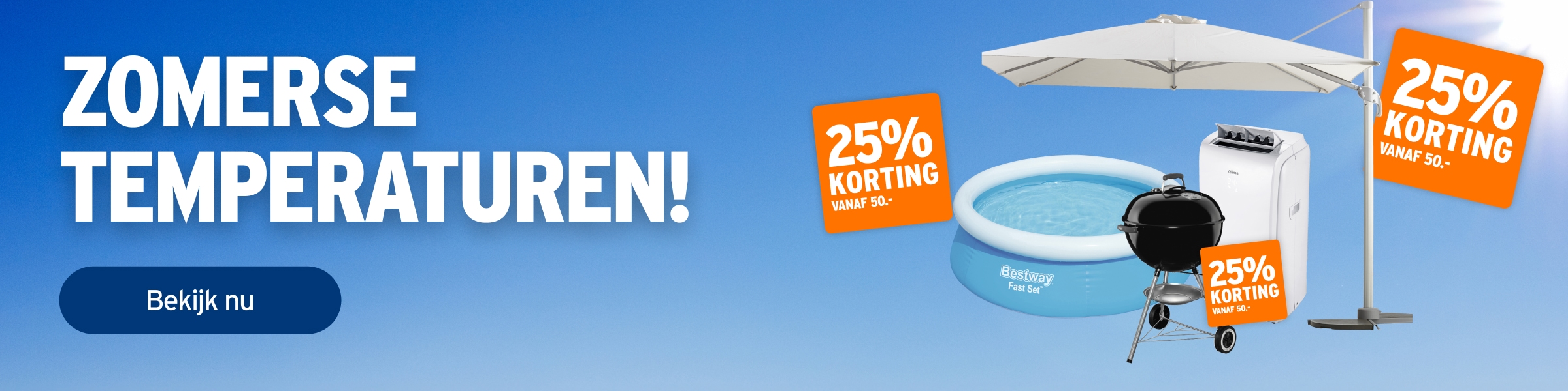 Zomerse Temperaturen!