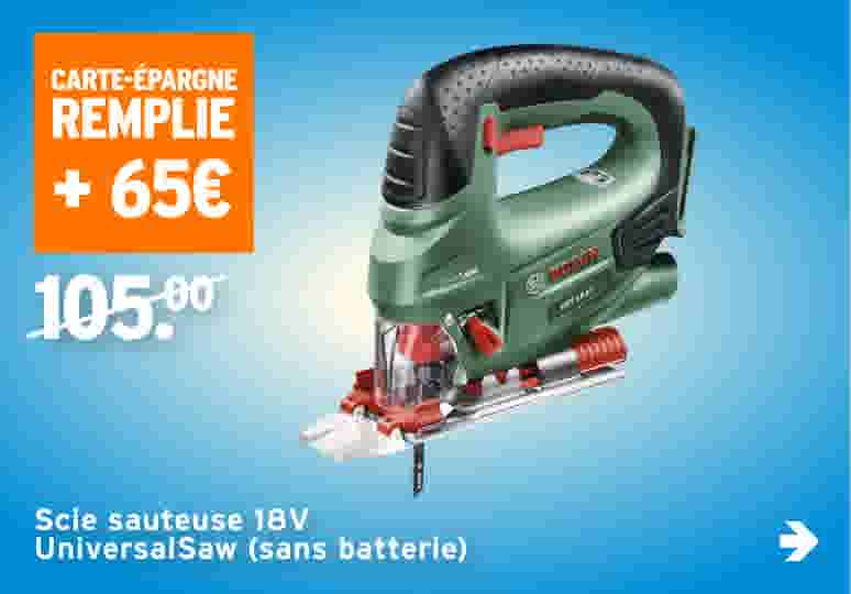 Scie sauteuse 18V UniversalSaw (sans batterie)