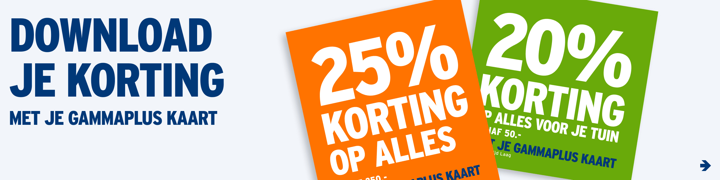 Download je korting