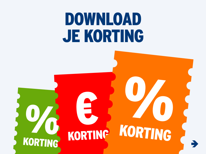 Download je korting