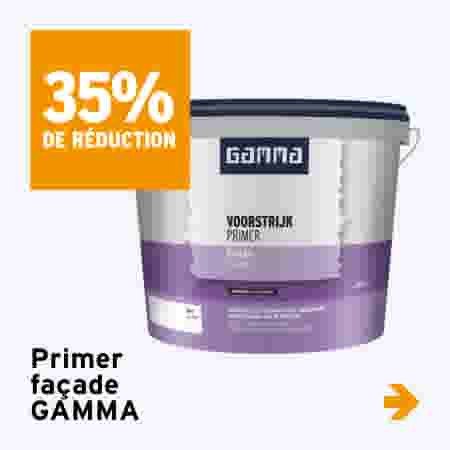 35% de réduction Primer façade GAMMA
